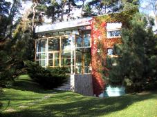 HANS STREITNER ARCHITEKTEN, HSA - HAUS 02 Solarhaus, Kleinmachnow - 13-streitner - EINGANGSFASSADE